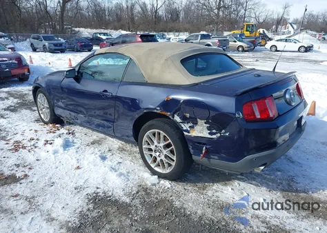 2012 Ford Mustang V6 Premium from USA, damaged, VIN 1ZVBP8EM4C5205209